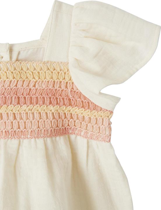 Image du produit Vertbaudet Blouse bébé fille en dentelle au crochet (62)