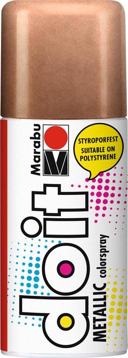 Image du produit Marabu La peinture en aérosol le fait Métallique (Argent Métallique, 150 ml)