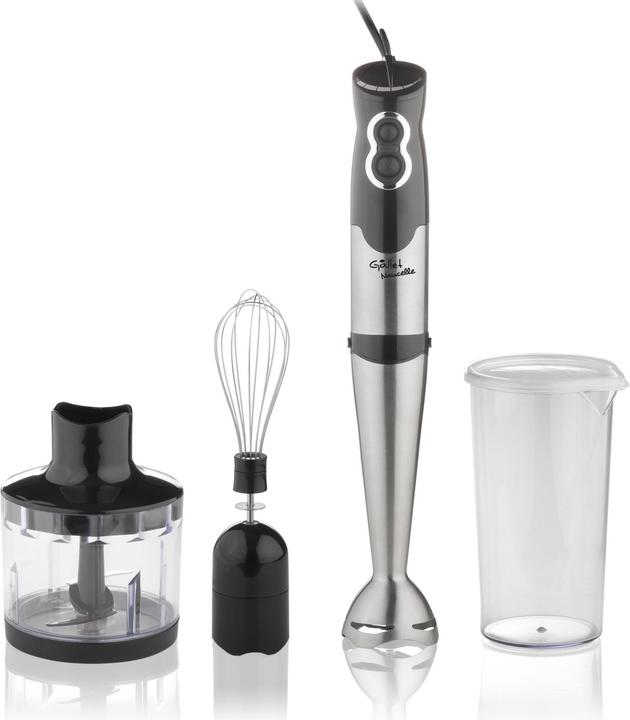 Actual product image Hyundai Hand Blender MIX435 (500W white and steel)