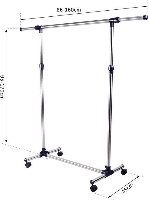 Actual product image Swisshandel24 Garderobenständer