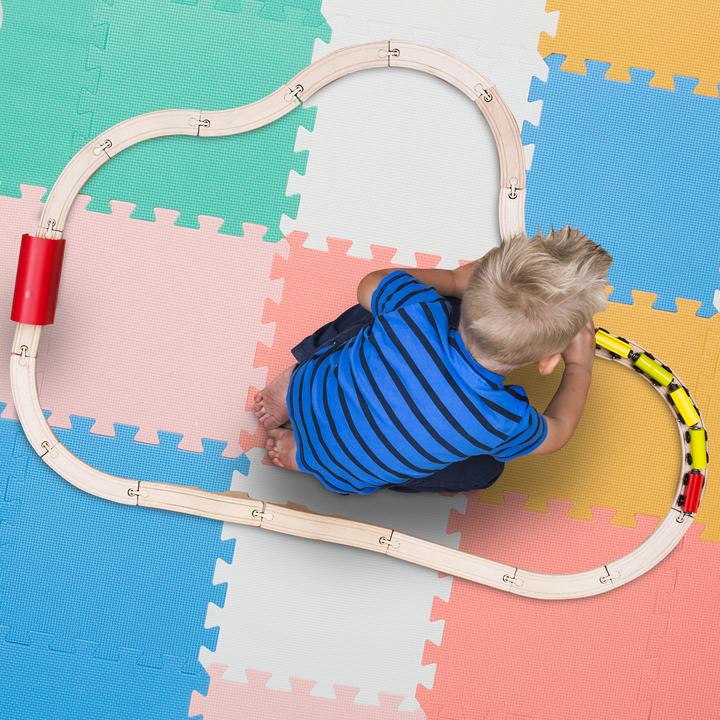 Actual product image Relaxdays 25x puzzle mat (30 x 30 x 1 cm)