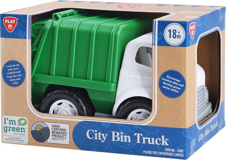 Actual product image Play Biobased Garbage Truck Green