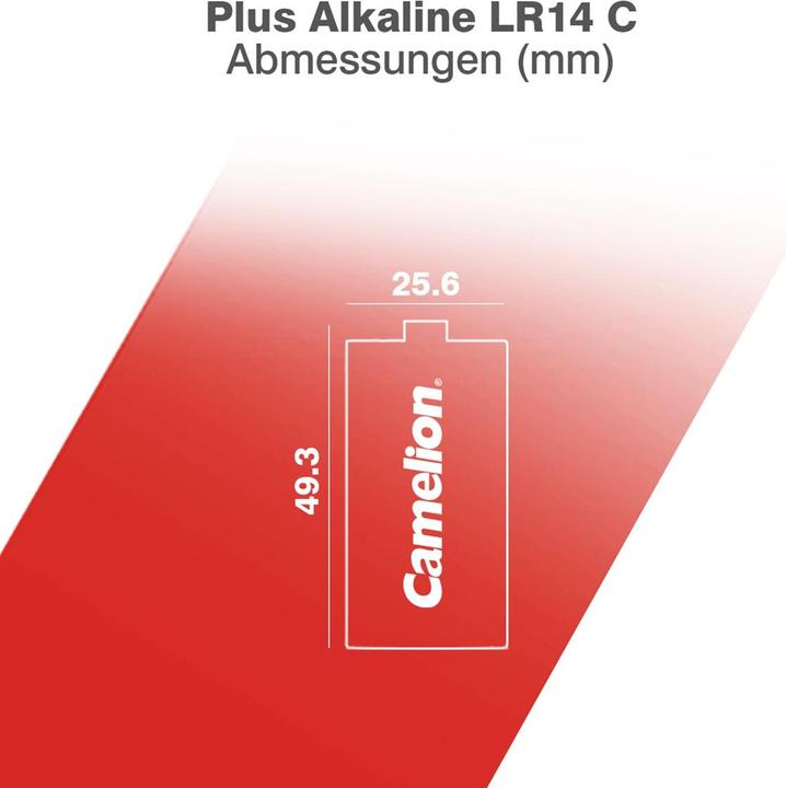 Image du produit Camelion Alkaline C / LR14 (2 pcs, C)