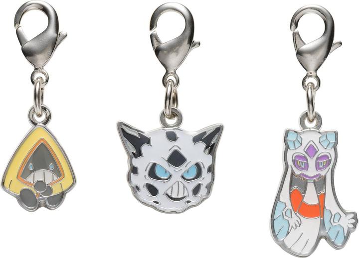 Produktbild Pokémon Pokemon Center - Snorunt, Glalie, Froslass Schlüsselanhänger - 3 Stück