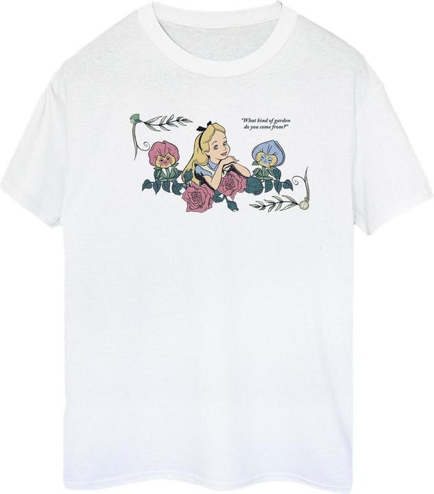 Image du produit Disney - T-shirt ALICE IN WONDERLAND WHAT KIND OF GARDEN - Femme (L)