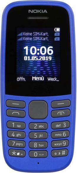 Actual product image Nokia 105 (2019) 2G (1.77", 2G)