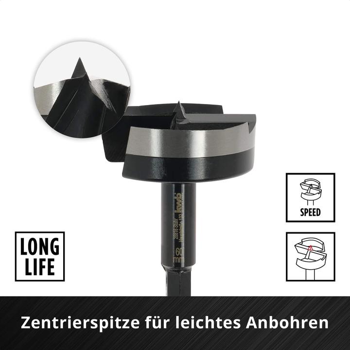 Actual product image kwb Forstner bit, 706460, 60 mm (60mm)
