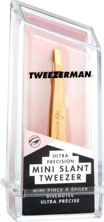 Produktbild Tweezerman Mini Slant Tweezer Gold
