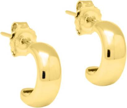 Image du produit Candy Créoles Puro M, argent sterling 925, plaqué or (Plaqué or 18k, Argent sterling 925, Argent massif de 925)