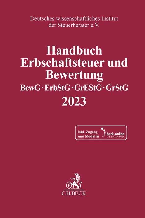 Immagine prodotto Handbuch Erbschaftsteuer und Bewertung 2023 (Tedesco, 2023)
