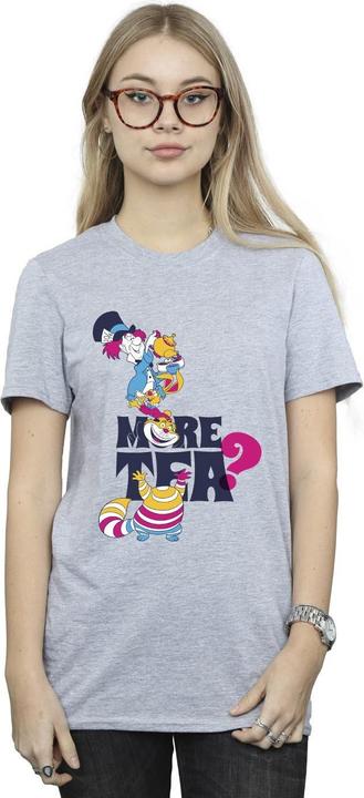 Immagine prodotto Disney Alice In Wonderland More Tea Maglietta Ampia Donna (L)