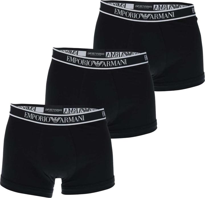 Actual product image Emporio Armani Mens Boxer Shorts (Pack of 3) (L, pack of 3)