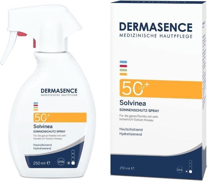 Dermasence Solvinea Spray LSF50+ (Sonnenspray, SPF 50+, 250 ml)