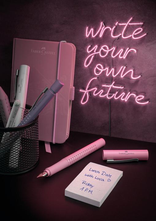 Immagine prodotto Faber-Castell Set di penne stilografiche e impugnature biro (Ombre di rosa, 2 x)