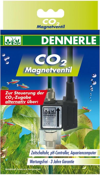 Dennerle Elettrovalvola CO2 (Cura delle piante d'acquario)