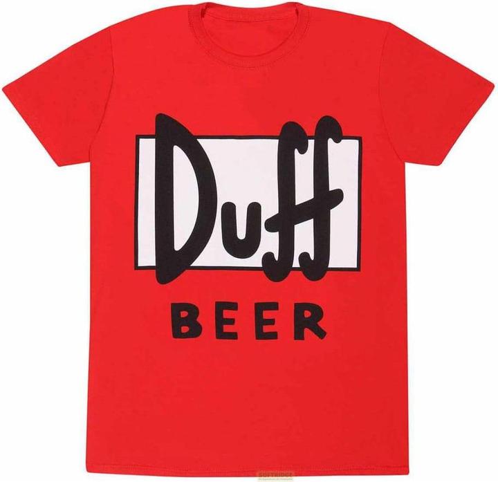 Heroes Inc Simpsons T-Shirt Duff Grösse S (S)