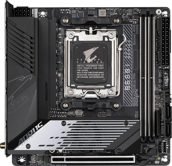 Image du produit Gigabyte B650I Aorus Ultra (AM5, AMD B650, Mini-ITX)