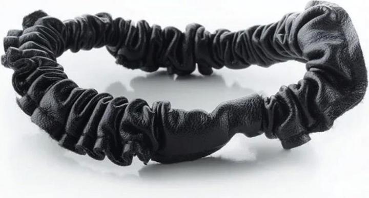 Produktbild Corinne Haargummi vegan Scrunchie narrow black