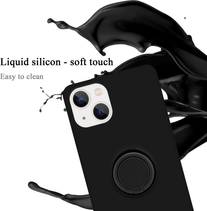 Immagine prodotto Cadorabo Custodia per Apple iPhone 14 in TPU Liquid Ring Stile Custodia in silicone (Apple iPhone 14)