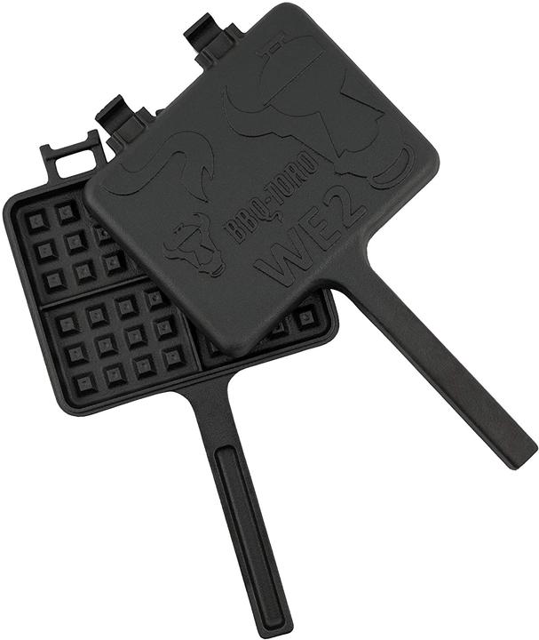 Actual product image BBQ-Toro Cast iron waffle iron