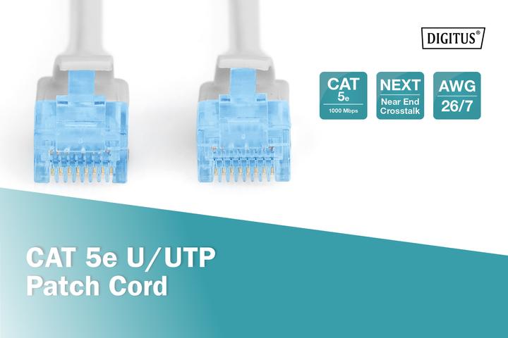 Actual product image Digitus Network cable (U/UTP, CAT5e, 15 m)