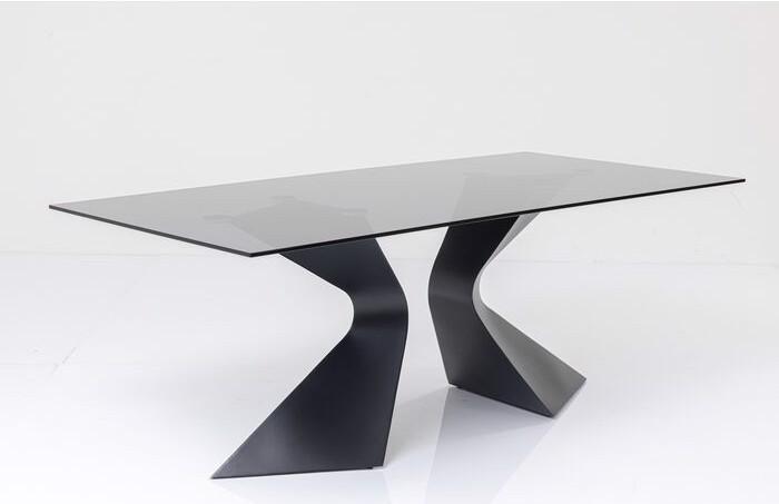 Actual product image Kare Design Table Gloria Black 200x100cm (200 x 100 x 75 cm)
