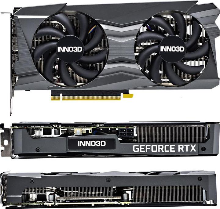Actual product image Inno3D RTX3060 Twin X2 LHR GDDR6 HDMI 3xDP (12 GB)