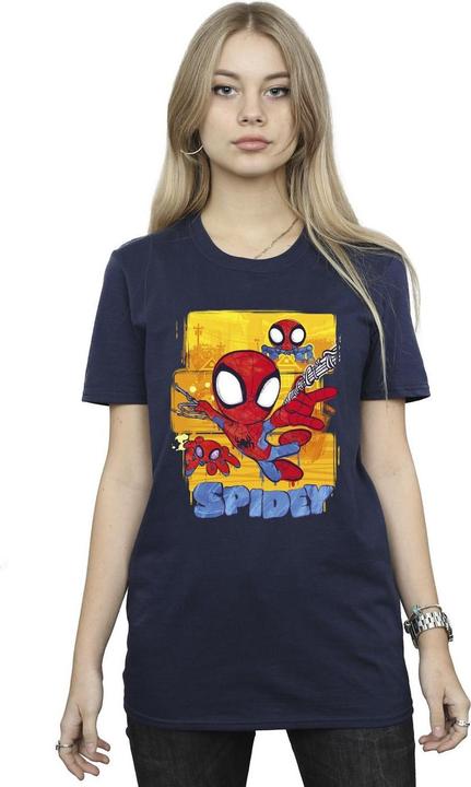 Image du produit - T-shirt SPIDEY AND HIS AMAZING FRIENDS FLYING - Femme (S)
