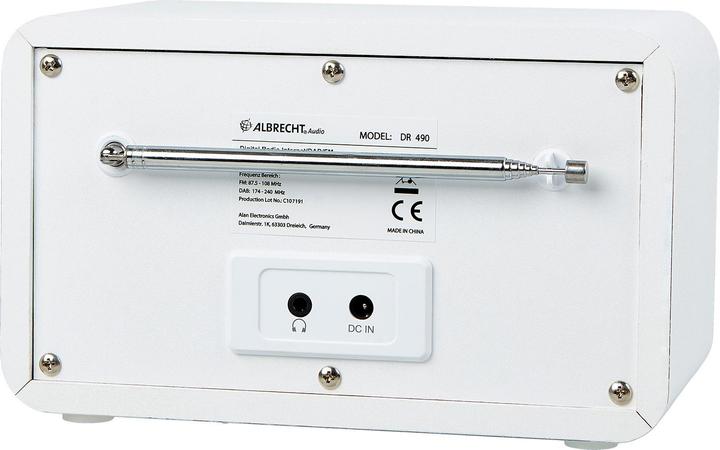 Immagine prodotto Albrecht DR 490 (Web radio, DAB, WiFi)
