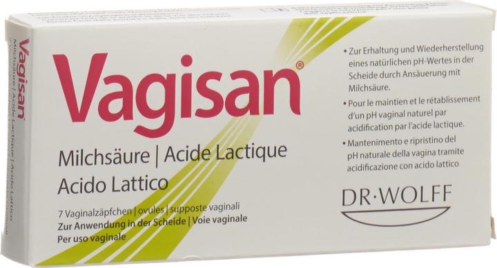 Vagisan Milchsäure (Vaginalzäpfchen)