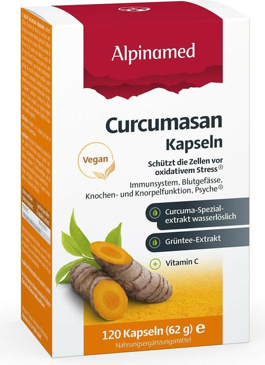 Produktbild Alpinamed Curcumasan Kapseln (120 Stück, Kapseln, 100 g)