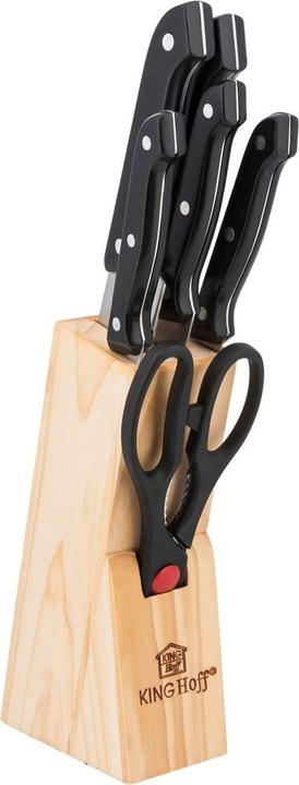 Produktbild Kinghoff 7-teiliges Messerset - Messerblock