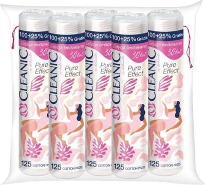 Actual product image Cleanic Pure Effect cosmetic discs 5x125 pcs.