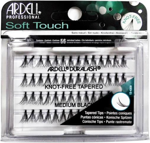 Ardell Soft Touch Medium Black - Knot Free (Künstliche Wimpern)