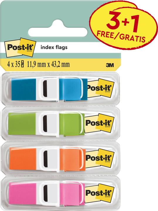 Actual product image Post-it promo index (11.9 x 43.2 mm)