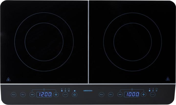 Image du produit Medion Plaque de cuisson double à induction MD 15324, 3500W