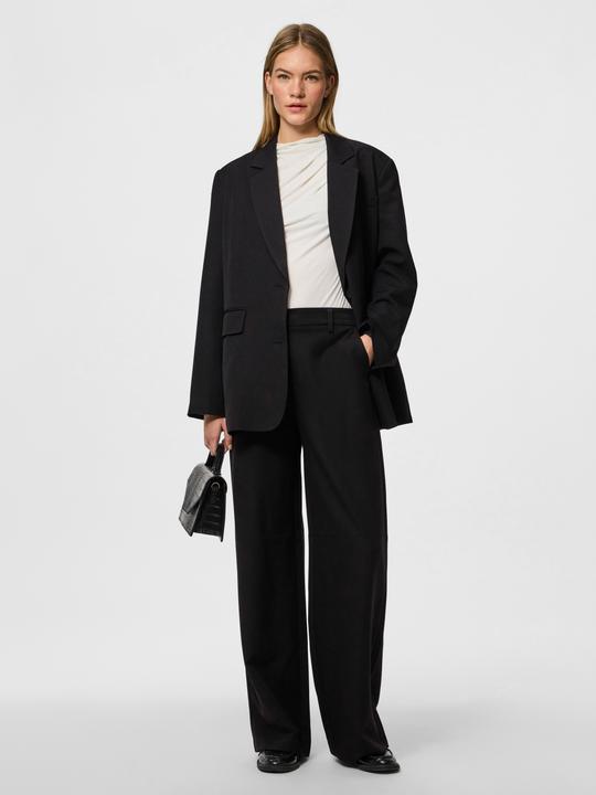 Actual product image Pieces PCKAMIL trousers with wide leg (32)