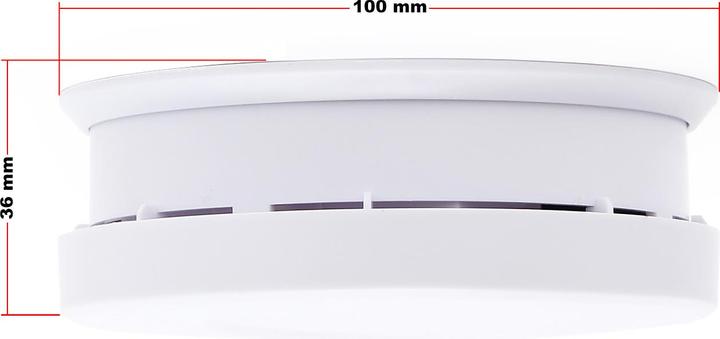 Actual product image Wiltec Rauchmelder 10x