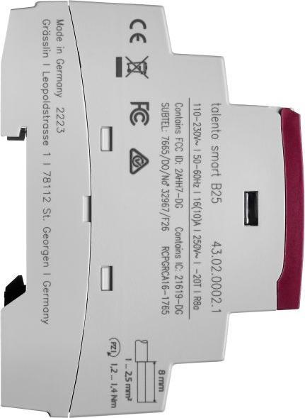 Produktbild Grässlin talento smart B25