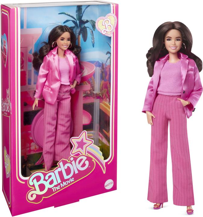 Actual product image Barbie The Movie Gloria Wearing Pink Power Pantsuit
