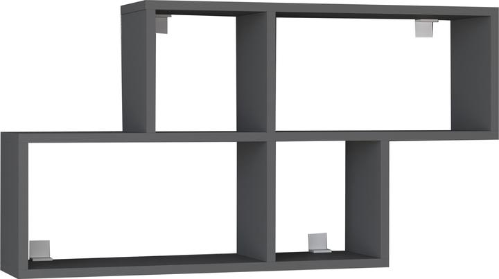 Immagine prodotto VCM Scaffale da parete in legno Scaffale da appendere Libreria da parete Deco Board Lusas (100 x 20 x 53 cm)