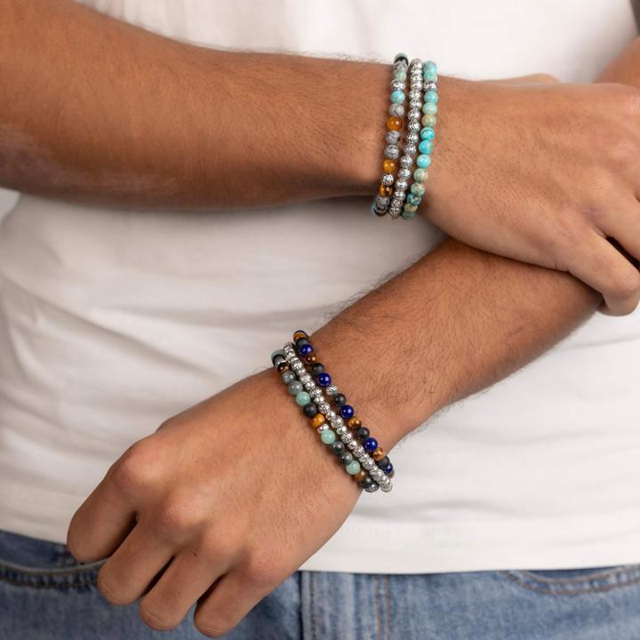 Actual product image Balibay Keijo (20.50 cm, 925 Sterling silver, Gemstone, Jasper)