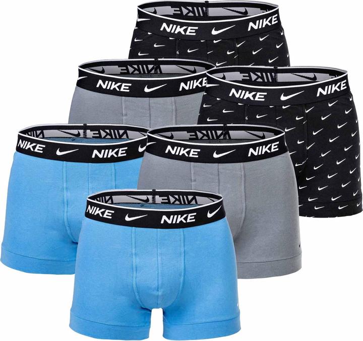 Schwarz/grau/blau
