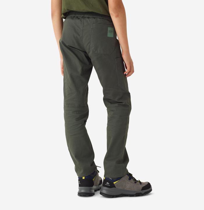 Actual product image Solognac Trousers 500 hardwearing children green (6, 7, 8)
