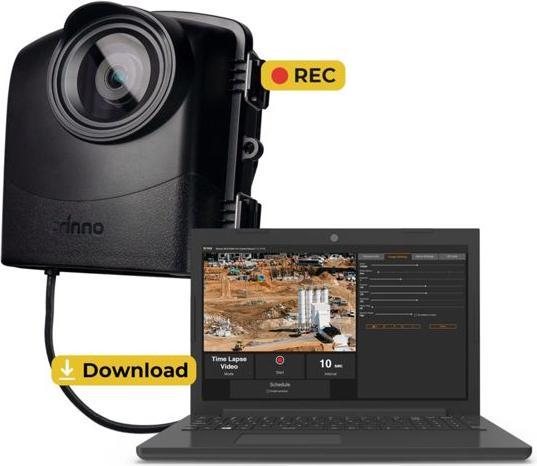 Actual product image Brinno Time Lapse Camera BCC2000Plus Black (2 Mpx)