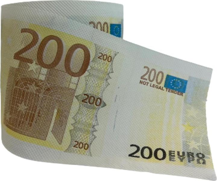 Immagine prodotto Thumbs Up Carta igienica Mad Monkey "200Euro" bianca (1 x)