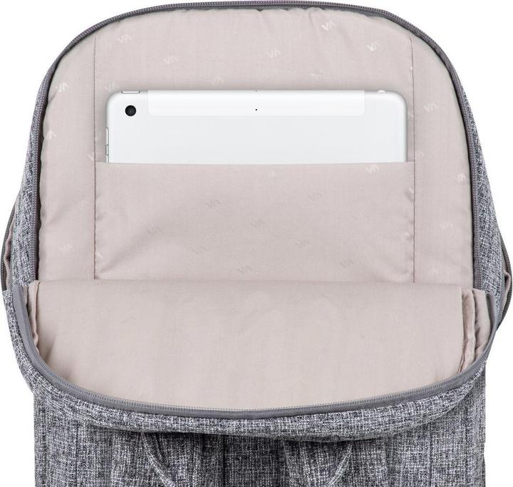 Immagine prodotto Rivacase Zaino per laptop, Grigio chiaro (15 l)