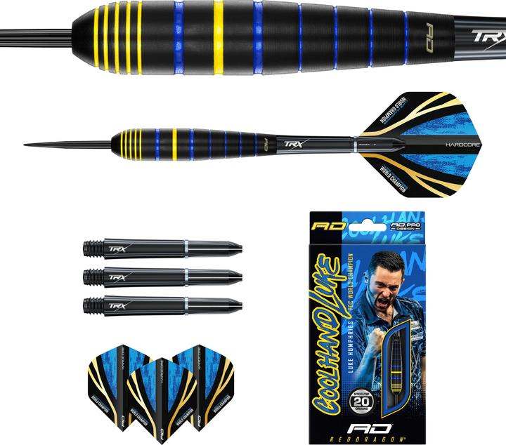 Actual product image Red Dragon Steeldart Luke Humphries WC Brass, 22g (22 g)