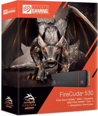 Produktbild Seagate FireCuda 530 mit Kühlkörper (500 GB, M.2 2280)
