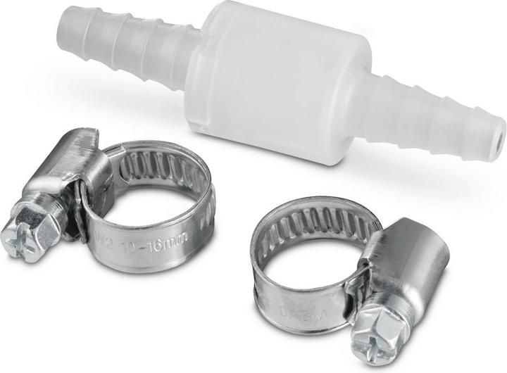 Actual product image Xavax Check valve, with 2 hose clamps, for max. Ø 10 mm